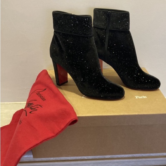 Brand New Louboutin Sparkle Boots - Picture 1 of 8